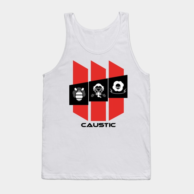 Apex Legends - Caustic Tank Top by Peolink